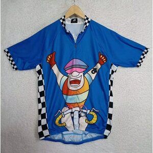 Champ-sys Bicycle Shirt Jersey Full Zip B&R Road Warriors MS Mens 2XL